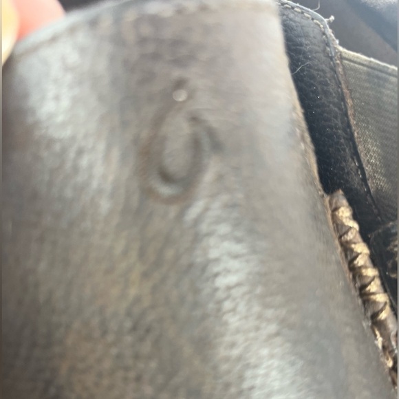 Olukai Mens Moloa Nubuck Leather Slip On Gel Insert Rubber Soles Shoes Size 13 - Picture 7 of 16